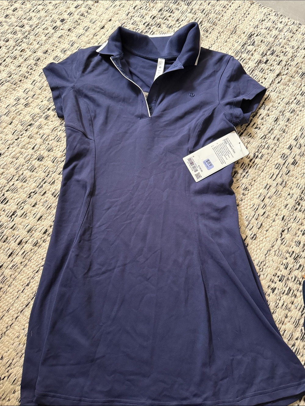 NWT Lululemon Women's Navy Polo Dress - Brand:
